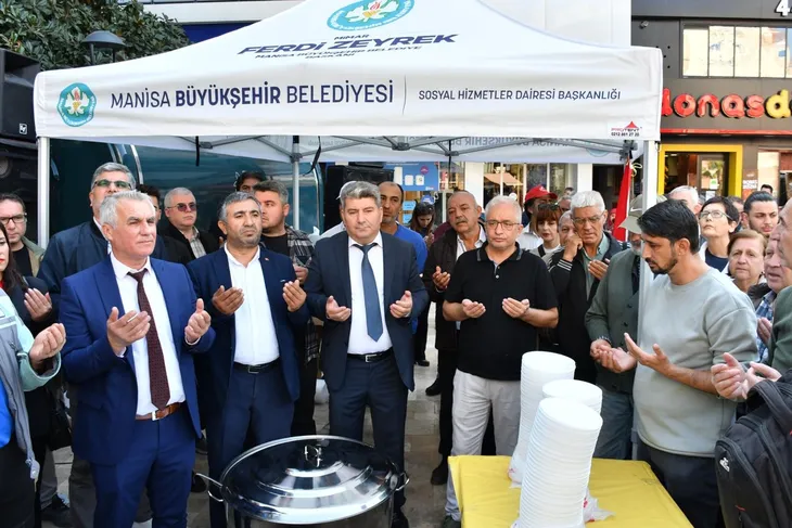 Manisa’da 3 bin kişilik keşkek hayrı